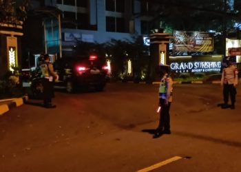 Polsek Soreang Gelar Mobiling Malam Cegah Gangguan Kamtibmas