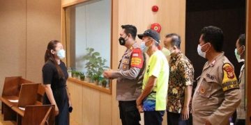 Cek Persiapan Ibadah Natal, Polsek Sawah Besar Tinjau Protokol Kesehatan di Sejumlah Gereja