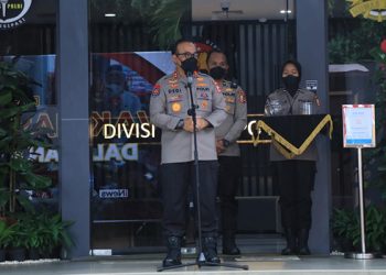 Humas Polri Gelar Vaksinasi Booster Wartawan, Peringati HPN 2022