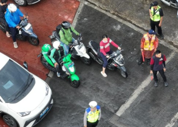 ETLE Drone Presisi Perkuat Pengawasan Lalu Lintas di Denpasar